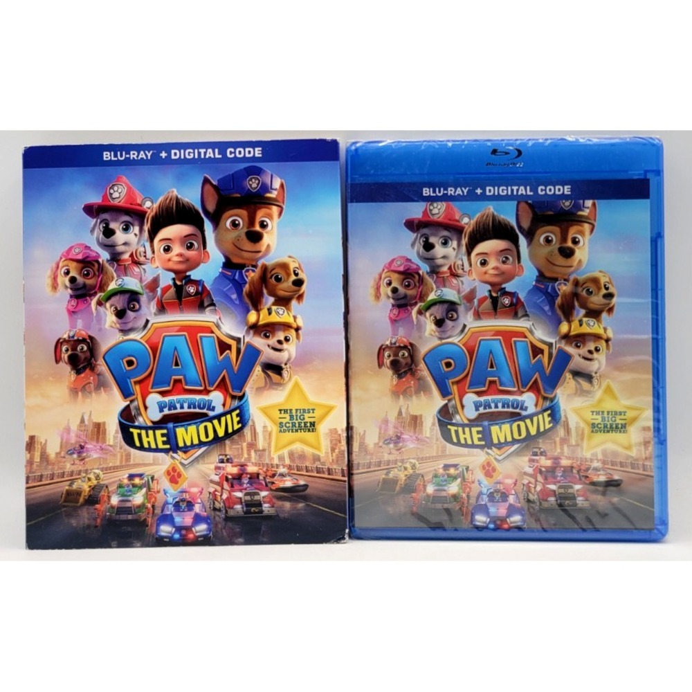 PAW Patrol: The Movie [Blu-ray] Dax Shepard, Jimmy Kimmel FACTORY SEALED NEW